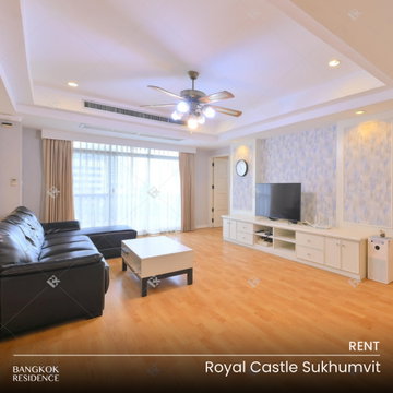 เช่าคอนโด 💎 Royal Castle Sukhumvit 3นอน 160ตร.ม. 60k 💛 ยูนิตสวยกว้าง ว่างแล้ว ใกล้ BTS ทองหล่อ