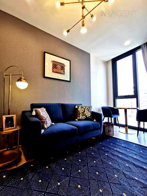 Condos for rent : For Rent Condo THE LINE PHAHON - PRADIPAT Building 1, Floor 14,1 bed room, Room size 34.00 sqm