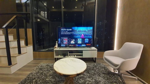 📣Nice room!📣 For Rent Condo KNIGHTSBRIDGE SPACE RATCHAYOTHIN Building 1, Floor 16,Duplex, Room size 45.00 sqm