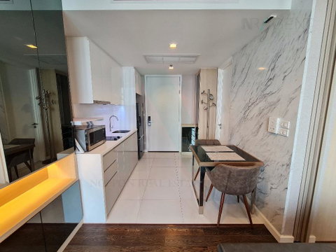 🚩 For Rent Condo NARA 9 Building 1, Floor 35,1 bed room, Room size 39.00 sqm