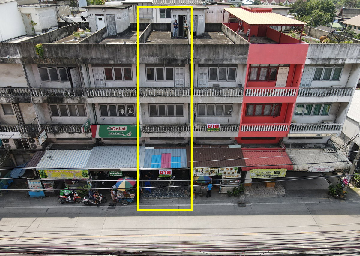 รูป ขายอาคารพาณิชย์ ซอยวัดชลอ บางกรวย นนทบุรี - รูปที่ 1/16