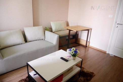 ให้เช่าคอนโด ยู ดีไลท์ รัตนาธิเบศร์ อาคาร ฺB ชั้น 12 1 ห้องนอน ขนาด 31.00 ตรม ใกล้ เอเวอรี่ มอลล์