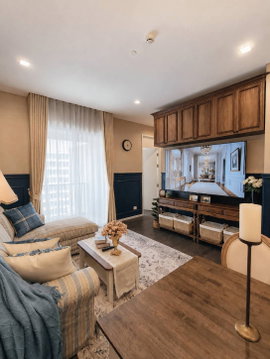  The Saint Residences. 2นอน 65ตร.ม. Line id: @pfagent