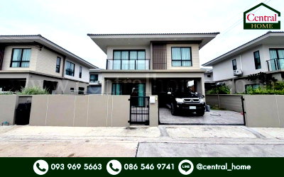 บ้านเดี่ยว วิทยาลัยการอาชีพพระสมุทรเจดีย์ : บ้านเดี่ยว ภูมิใจนิเวศน์ โครงการ 2 พระสมุทรเจดีย์