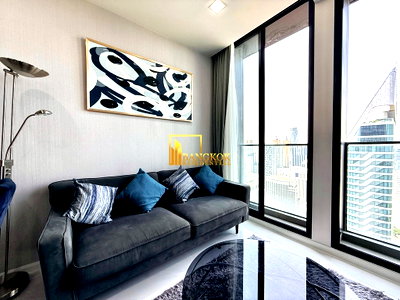 คอนโดให้เช่า : Noble Ploenchit | Modern 2 Bedroom Condo For Rent Near BTS - BR19940CD