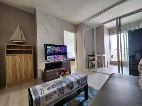 MRT Yaek Nonthaburi 1 450 m. Condo Aspire Rattanatibet ( Rental ) Price  8,500 Baht