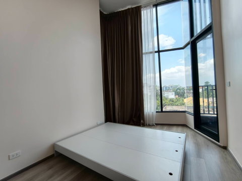 ขายคอนโด Duplex 2 ห้องนอน เพดานสูง 4.2 เมตร | KnightsBridge Space สุขุมวิท–พระราม 4 ใกล้ BTS พระโขนง  MK-02 line @livingbkk 