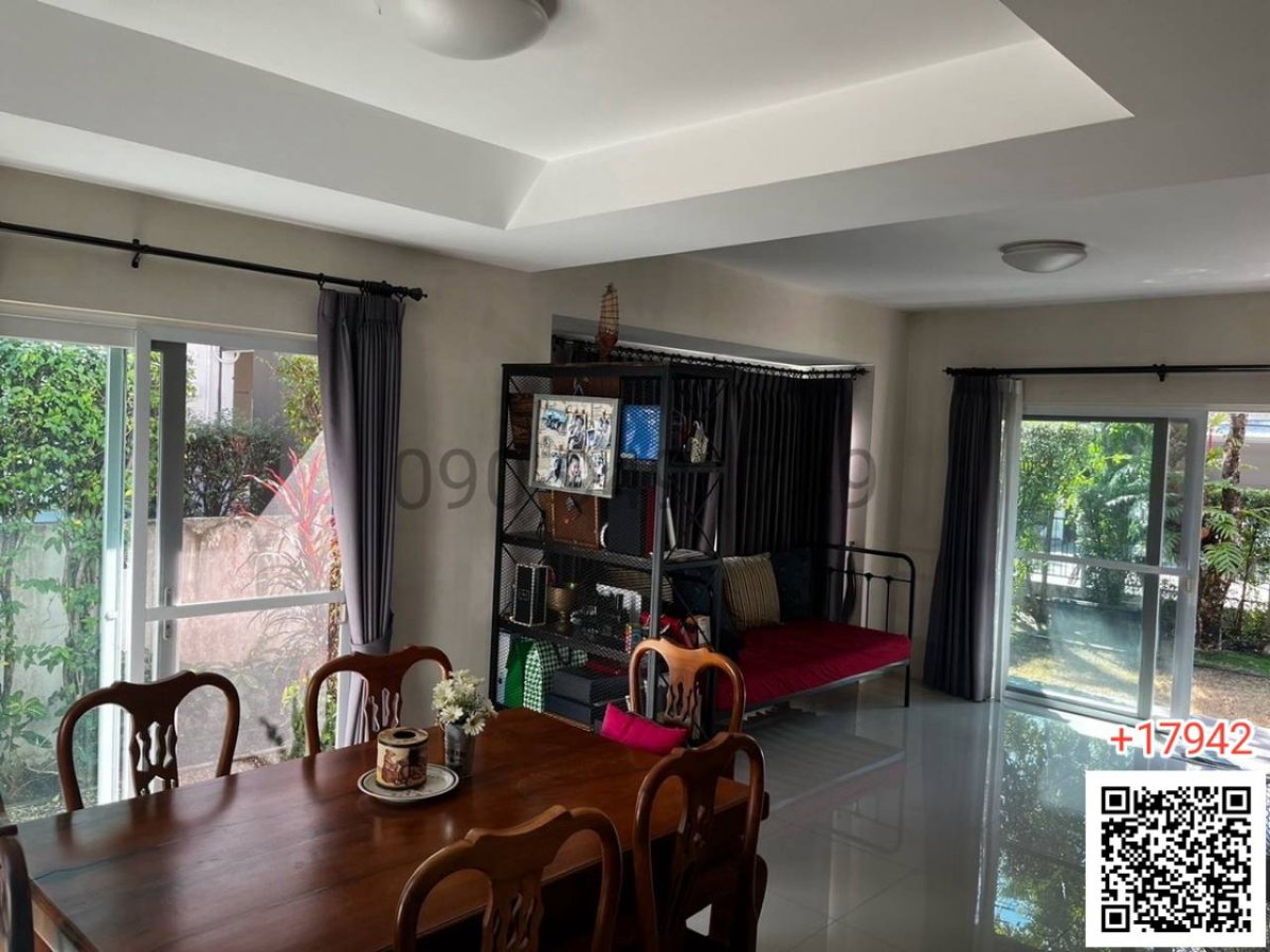 รูป เช่า บ้านเดี่ยว 2 ชั้น หมู่บ้าน มัณฑนา เลค วัชรพล พร้อมเข้าอยู่ - รูปที่ 4/9