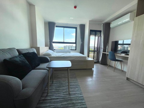 BTS Bearing 1.3 km. Condo The Muve Sukhumvit 107 ( Rental ) Price  14,000 Baht