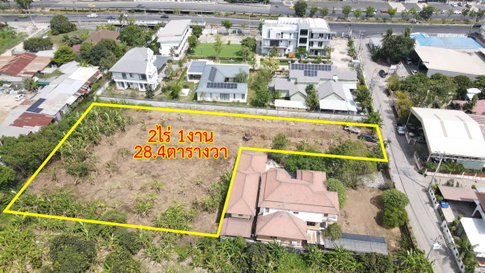 Vacant land for sale on Phutthamonthon Sai 1 Road, Bang Ramat, Taling Chan, Bangkok.