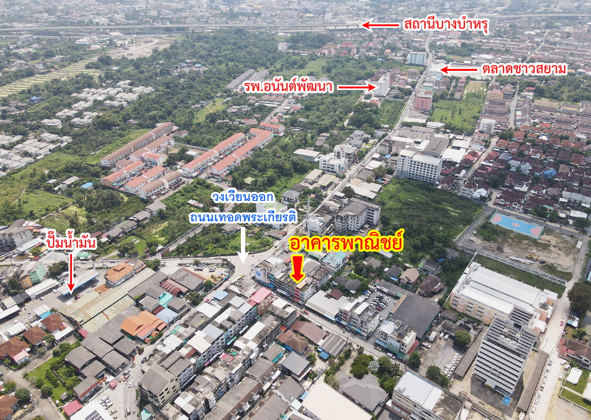 รูป ขายอาคารพาณิชย์ วัดชลอ บางกรวย นนทบุรี - รูปที่ 4/15