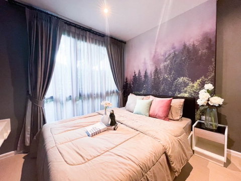 AS2224 ให้เช่าคอนโด iCondo Green space เสรีไทย ห้องสวย พร้อมเครื่องใช้ไฟฟ้า เฟอร์นิเจอร์ครบ