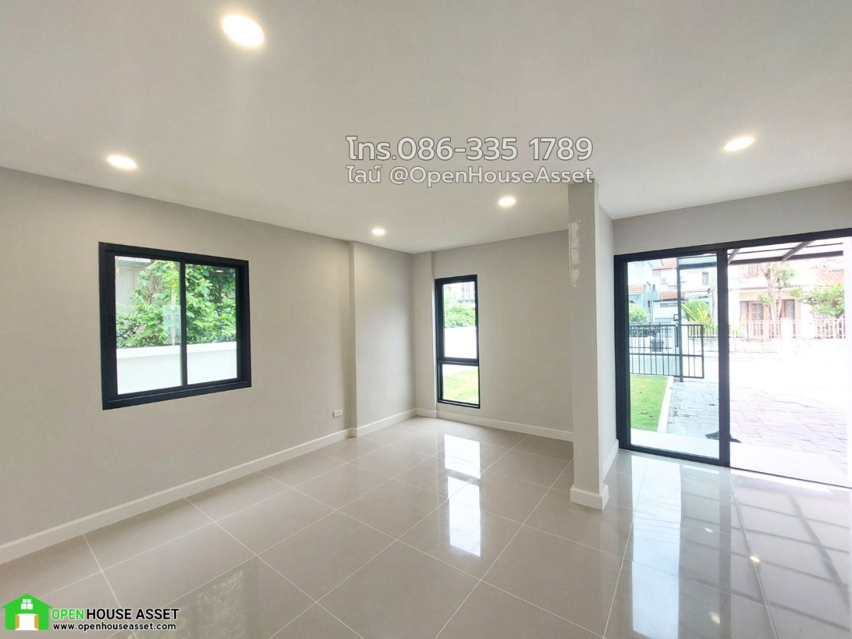 รูป ขายบ้านเดี่ยวเนเบอร์โฮม สุขาภิบาล 5 - รีโนเวทพร้อมอยู่ สไตล์มินิมอลโมเดิร์น คุ้มที่สุด ทำเลดี ขายบ้านเดี่ยวใกล้ทางด่วนรามอินทรา เดินทางสะดวกสบาย  - รูปที่ 8/15