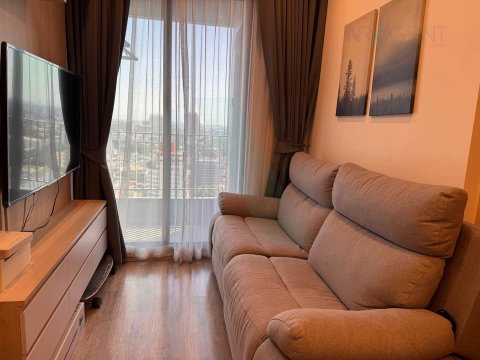 🎉 For Rent Condo IDEO MOBI SUKHUMVIT 66 Building 1, Floor 21,1 bed room, Room size 35 sqm