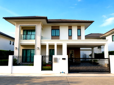 บ้านเดี่ยวให้เช่า : ให้เช่าบ้านเดี่ยวหลังใหญ่ เวลาน่าไฮด์ ( Velana Hyde ) บ้านฉาง ระยอง