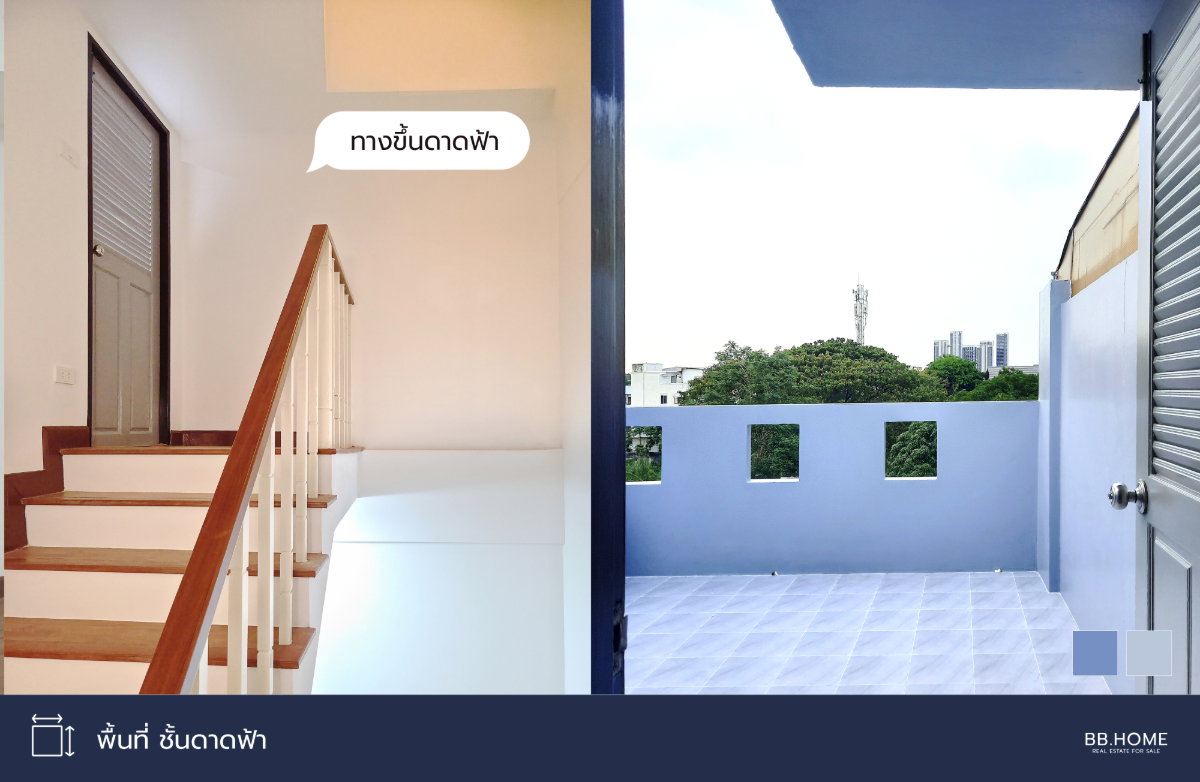 รูป 🏡 [ขาย] ทาวน์โฮม ลาดพร้าว 101 (รีโนเวทใหม่) 3.5 ชั้น  l  3 ห้องนอน  l  5 ห้องน้ำ - รูปที่ 18/19
