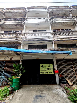Shophouses for rent ม.เอเชียอาคเนย์ : Commercial building for rent at phetkasem 102/3