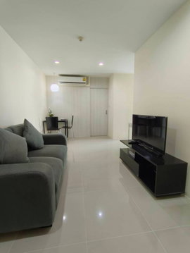 Fully furnished condo for rent, ready to move in! KES Ratchada 3, near MRT Rama 9. 40 sq m, 6th floor.