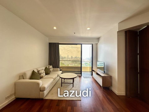 2 bedroom 1 bathroom condo 78 sqm. at Baan Chao Praya for rent