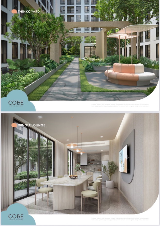 รูป 📍 เจ้าของขายเอง ขายดาวน์ COBE ลาดพร้าว–สุทธิสาร (SC Asset) - รูปที่ 14/15
