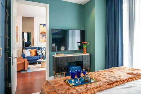 📌 For Rent Condo KHUN BY YOO INSPIRED BY STARCK Building 1, Floor 18,2 bed room, Room size 82.00 sqm