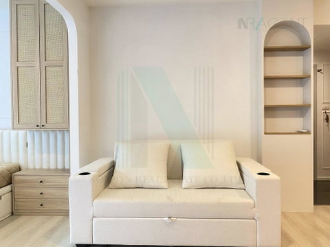 For Rent Condo A SPACE MEGA Building B, Floor 22,1 bed room, Room size 34.00 sqm