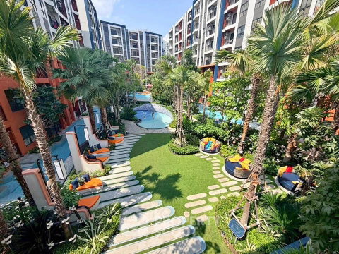 คอนโด 1 ห้องนอน Cabanas Hua Hin ใกล้สวนน้ำวานา นาวา หัวหิน (ID 3115485)