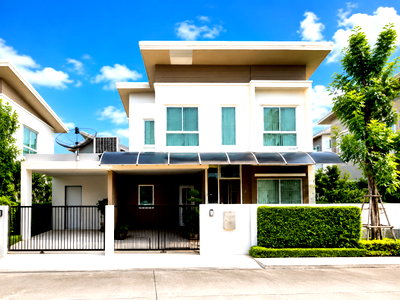 บ้านแฝดให้เช่า : ให้เช่าบ้านแฝด ม.คาซ่าแกรนด์ สวนเสือ ศรีราชา