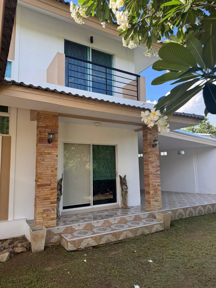 รูป 🏠บ้านเดี่ยวพร้อมอยู่ กาญจน์กนกวิลล์ 8 สันทราย T. 063-6649056 - รูปที่ 2/17