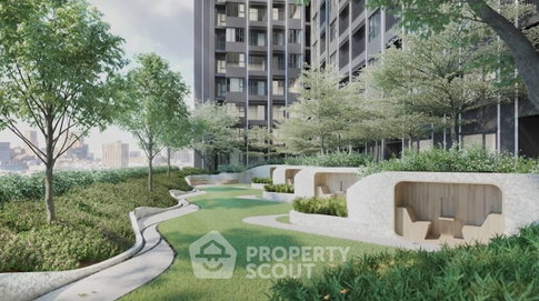 High-Floor 1-BR Condo at Life Asoke - Rama 9, 300m to MRT Phra Ram 9 (ID 3124947)