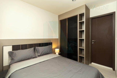 🚩 For rent condo RHYTHM ASOKE Building 1, Floor 25,1 bed room, Room size 31.00 sqm