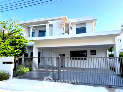 เช่าบ้านเดี่ยว มาร์เก็ต วิลเลจ สุวรรณภูมิ : บ้าน 4 ห้องนอน ให้เช่า ที่ แมนทานา บางนา กม.15 บางชะลอง บางพลี (ID 3121097)