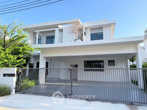 บ้าน 4 ห้องนอน ให้เช่า ที่ แมนทานา บางนา กม.15 บางชะลอง บางพลี (ID 3121097)