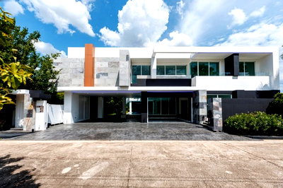 Houses for sale Chiang Mai : HOUSE Style modern luxury Pool villa house for sale ! Nongkwai , Hangdong ,