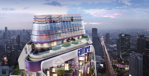 1 ห้องนอน 36 ตร.ม. คอนโด Culture Chula ใกล้ MRT สามย่าน 300 ม. ชั้น 8 (ID 3121202)