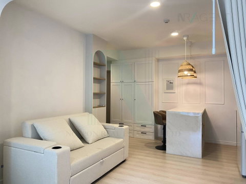 🚩 For Rent Condo A SPACE MEGA Building B, Floor 22,1 bed room, Room size 34.00 sqm