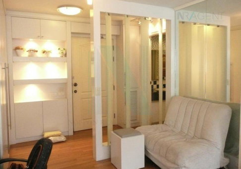 For Rent Condo LUMPINI PLACE RAMA IV - SATHORN Building A, Floor 8,Studio, Room size 30.00 sqm