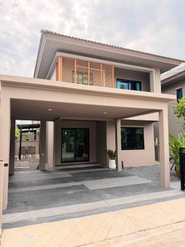 ME2500403 ให้เช่าบ้านเดี่ยว 2 ชั้น Como Botanica บางนา พร้อมอยู่ ใกล้ IKEA บางนา