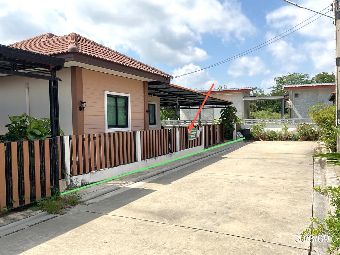 รูป บ้านเดี่ยว 46.2 ตร.วา เบญล่าโฮม นิคมพัฒนา ระยอง 2.4M - รูปที่ 7/13
