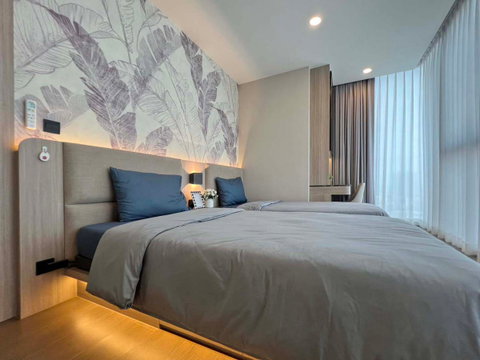 Cooper Siam【𝐑𝐄𝐍𝐓】🔥ห้องสวยคุมโทนอุ่น สไตล์ Cozy Modern บรรยากาศน่าอยู่ ทำเลดีใกล้สยาม-บรรทัดทอง 🔥 ติดต่อไลน์ไอดี: @hacondo