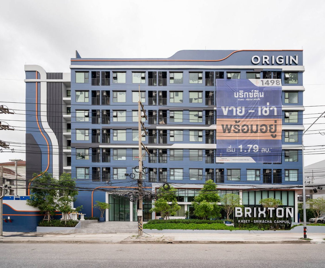 รูป 🛍️ BRIXTON KASET SRIRACHA CAMPUS มี Shuttle Bus รับ-ส่งถึง เซ็นทรัล ศรีราชา และ โรบินสัน ไปช้อปปิ้งได้สบาย เริ่มเพียง 1.79 ลบ* แอดไลน์ @whitesand - รูปที่ 1/11