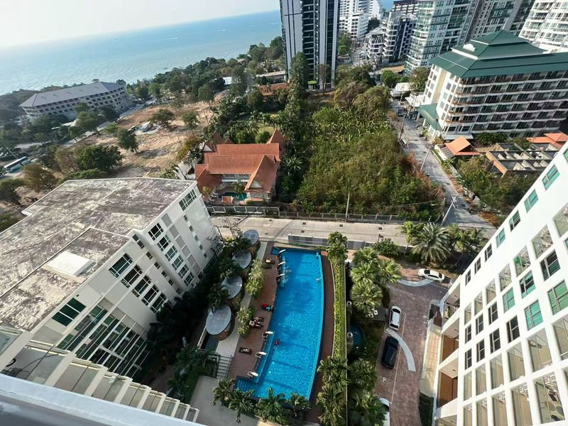 รูป ⛵ Peak Tower ⛵ Sea view / 14F / Studio room >> THB11,000/month彡 - รูปที่ 8/9