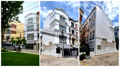 Home office for rent โลตัสเอ็กเพลส(สุทธิสาร) : Townhouse for Rent – Newly Renovated | MRT Blue Line Lat Phrao