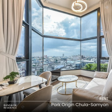 เช่าคอนโด 🌃 Park Origin Chula-Samyan 2นอน 48ตรม 53K 🛋️ ยูนิตเฟอร์ครบ วิวสวย ใกล้ MRT หัวลำโพง 