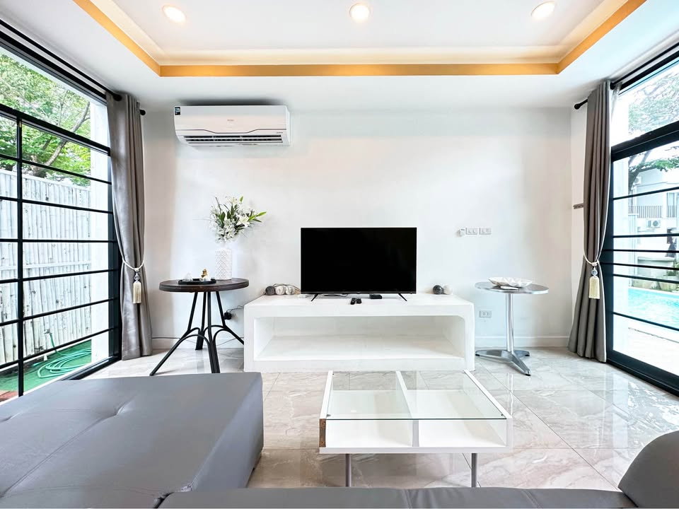 รูป 🏖️Pool Villa2ชั้นในตัวเมือง ใกล้สิ่งอำนวยความสะดวกครบวงจร #เมืองเชียงใหม่ - ราคา 52,000/เดือน #A6-V0008  - รูปที่ 5/14