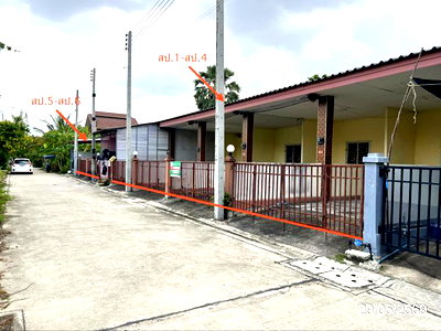 Townhouses for sale : TOWN HOUSE 121.1 Sq.w. Bang Khla Chachoengsao for 3.6M