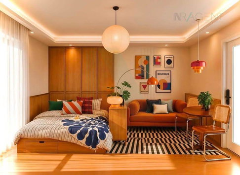 📌 For Sell Condo HAPPY CONDO RATCHADA 18 Building 1, Floor 2,Studio, Room size 28 sqm