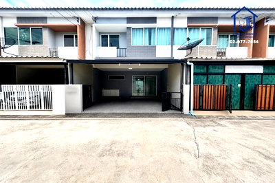 ขายทาวน์โฮม : ขายทาวน์โฮม 2 ชั้น หมู่บ้านเดอะทรัสต์ The Trust Town วงแหวน-ลำลูกกา  ซอยบึงคำพร้อย  ใกล้รถไฟฟ้าสายสีเขียว