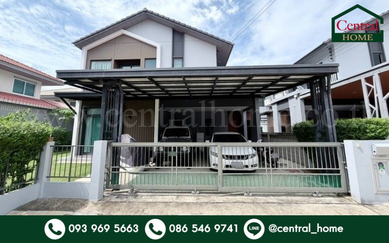 รูป บ้านเดี่ยว อณาสิริ ชัยพฤกษ์-วงแหวน หลังริม - รูปที่ 1/27