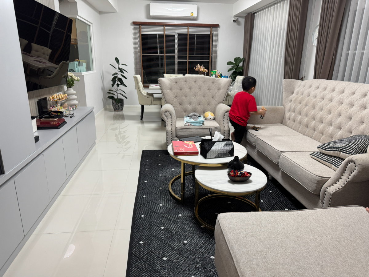 รูป ✨ บ้านติดสวน บรรยากาศร่มรื่น พร้อมเฟอร์นิเจอร์ครบ เข้าอยู่ได้ทันที - รูปที่ 8/15